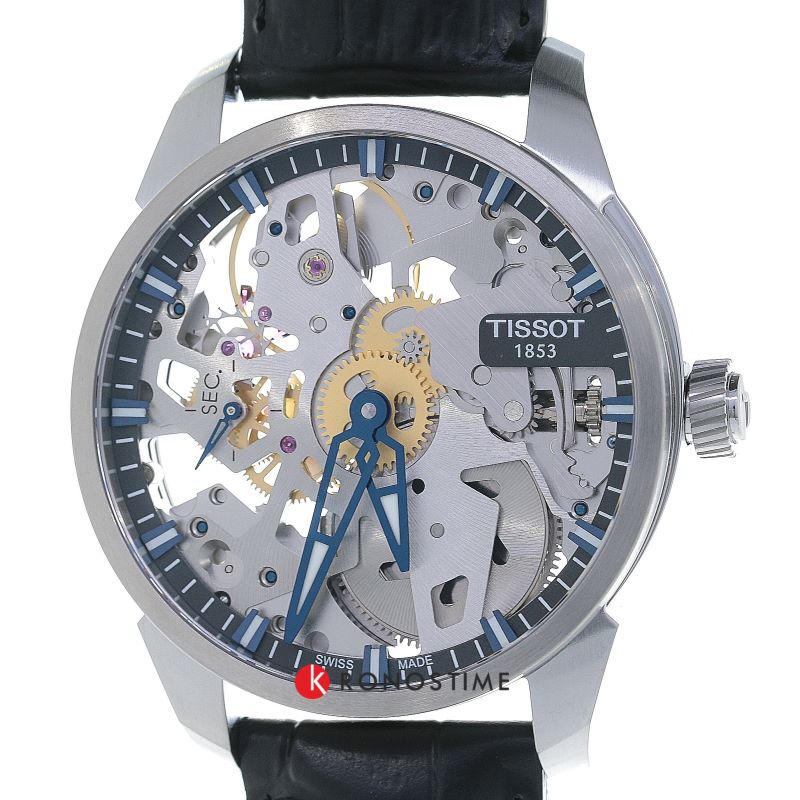 Фотография часов Tissot T-Complication Squelette Mechanical T070.405.16.411.00_42